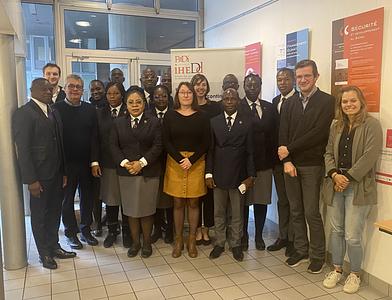 Atelier « hors-les-murs » à Clermont-Ferrand pour les majors de la 59e promotion de l’ENA de Côte d’Ivoire