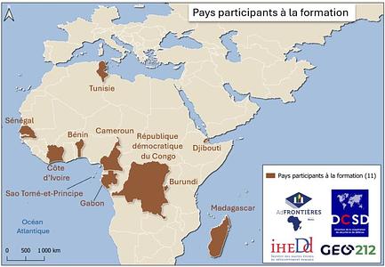 L’Académie des Frontières du Bénin débute 2026 par une formation "sur mesure" d'Initiation à l’analyse géospatiale