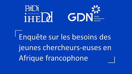 Enquête sur les besoins des jeunes chercheur-euses en sciences humaines et sociales en Afrique francophone !